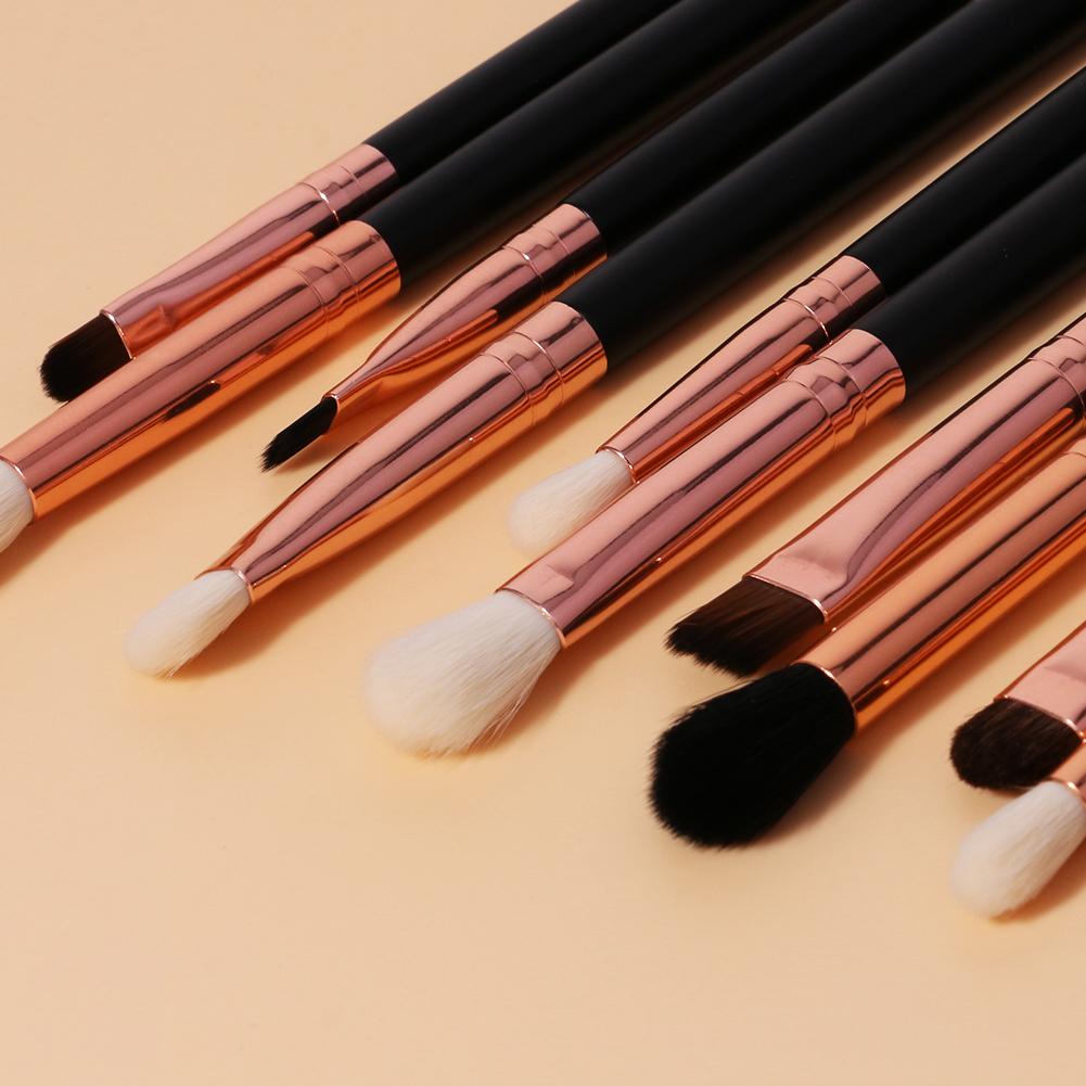 Docolor Makeup Brushes Soft Pink - 15 Pieces Eye Brush Set Eye Makeup Best Makeup Brushes Synthetic Hair Makeup Brushes Professional Makeup Brushes