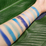 Docolor Cosmetics - Eyeshadow palettes - Gemstone Collection 9 Colors Shadow Palette(SPACE)BLUE series - colorful palette glitter eyeshadow best eyeshadow palette popular eyeshadow brand best seller