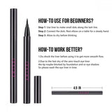 Waterproof Liquid Eyeliner (Black) DOCOLOR OFFICIAL